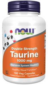 Taurine, Double Strength 1000 mg Veg Capsules