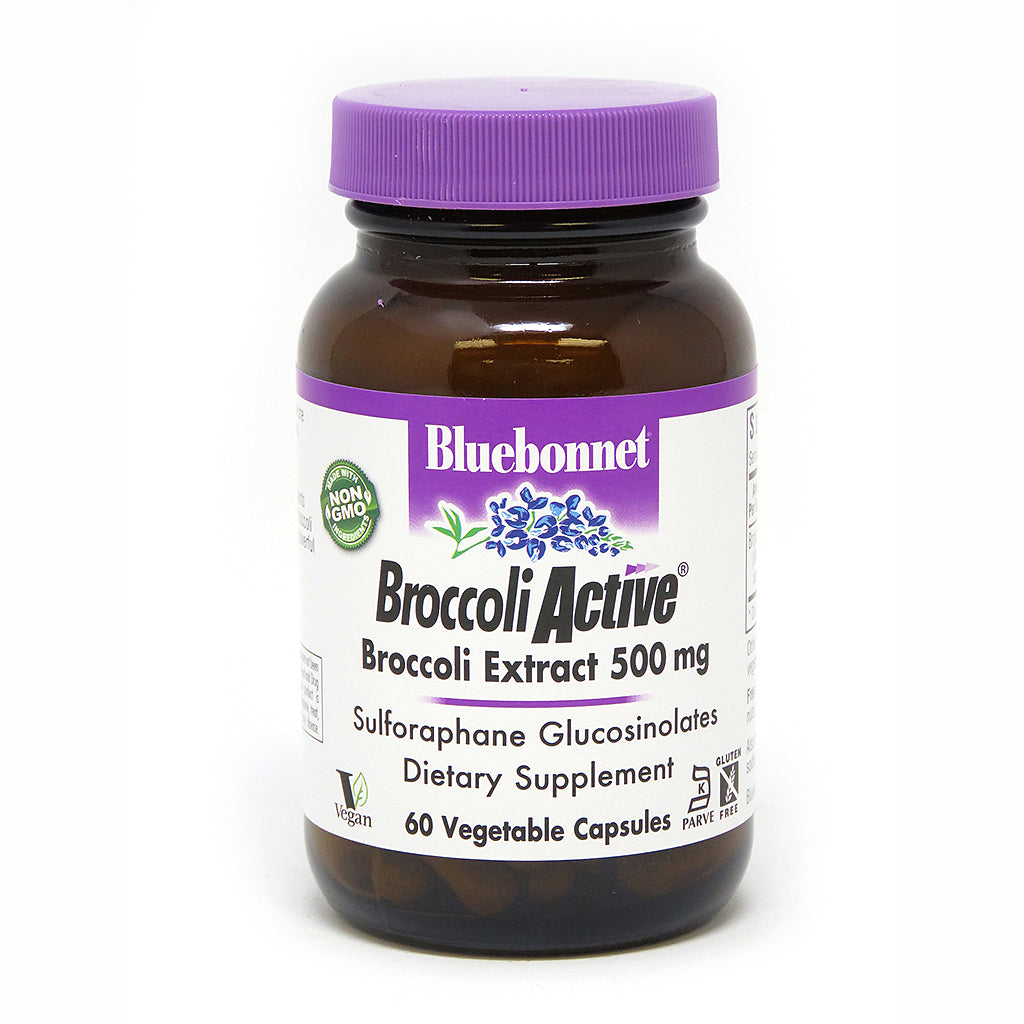 BROCCOLI ACTIVE® 500 mg 60 VEGETABLE CAPSULES