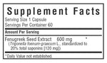 Load image into Gallery viewer, FENUGREEK SEED EXTRACT 60 VEGETABLE CAPSULES
