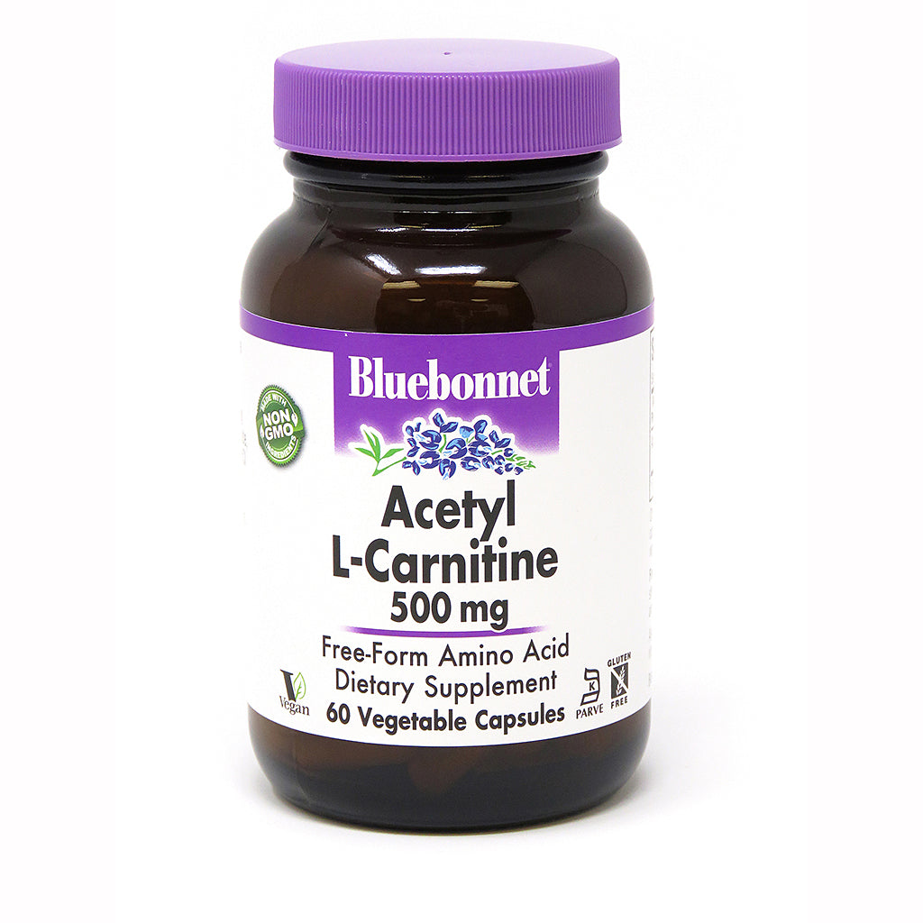 ACETYL L-CARNITINE 500 mg 60 VEGETABLE CAPSULES