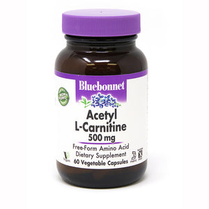 ACETYL L-CARNITINE 500 mg 60 VEGETABLE CAPSULES