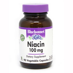 NIACIN 100 mg 90 VEGETABLE CAPSULES