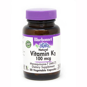 Bluebonnet Vitamin K2 100 mcg 50 VegCap