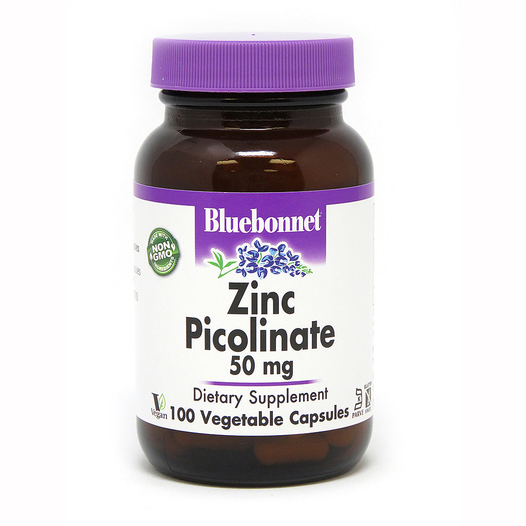 ZINC PICOLINATE 50 mg 100 VEGETABLE CAPSULES