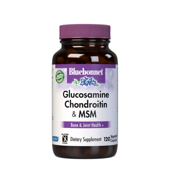 GLUCOSAMINE CHONDROITIN PLUS MSM 120 VEGETABLE CAPSULES