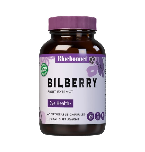 BILBERRY FRUIT EXTRACT 60 VEGETABLE CAPSULES
