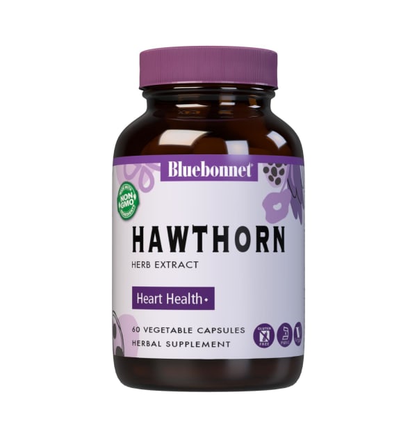 HAWTHORN HERB EXTRACT 60 VEGETABLE CAPSULES