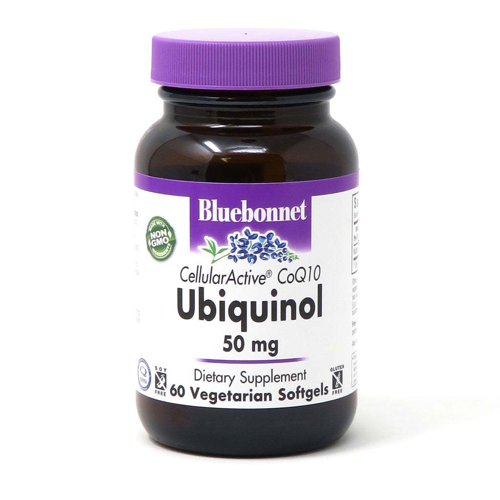 CELLULAR ACTIVE® COQ10 UBIQUINOL 50 mg 60 VEGETARIAN SOFTGELS