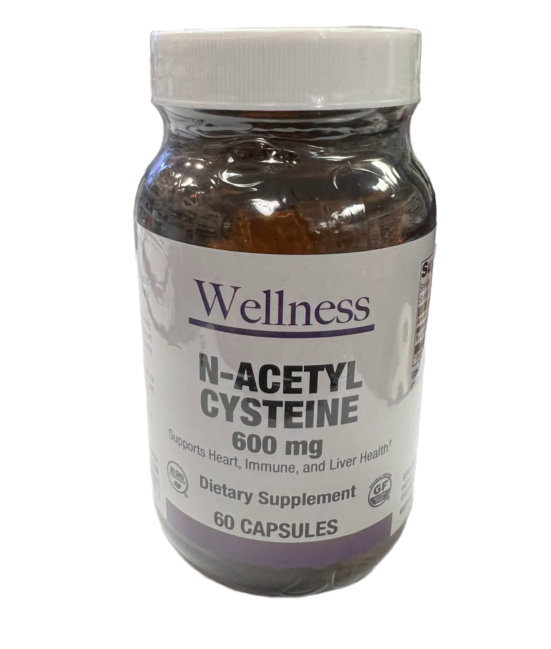 Wellness N-Acetyl Cysteine 60 Capsules